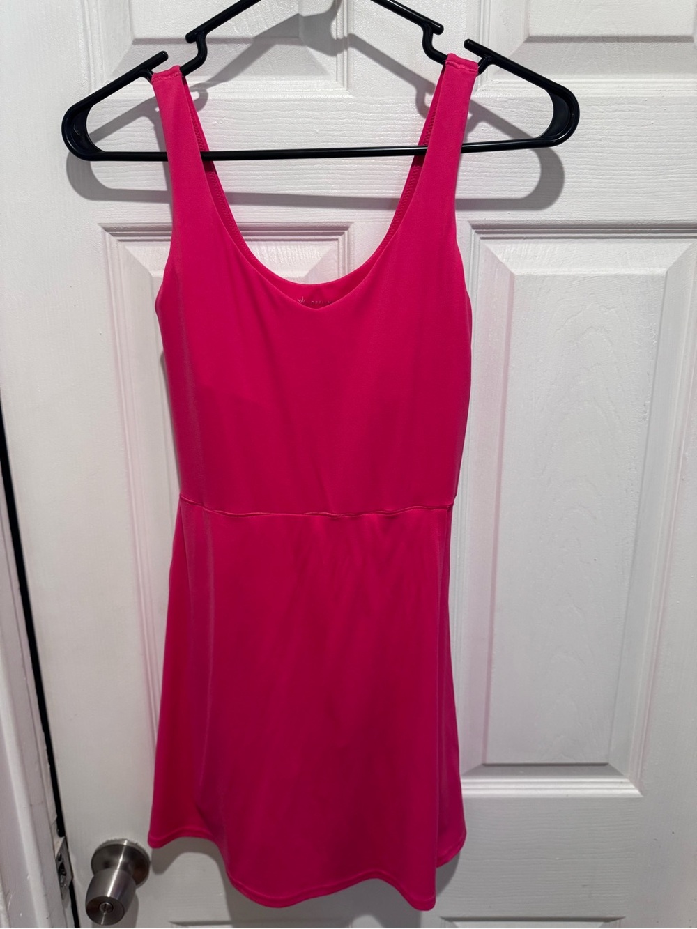 aerie Hot Pink Scoop-Neck Mini Dress
